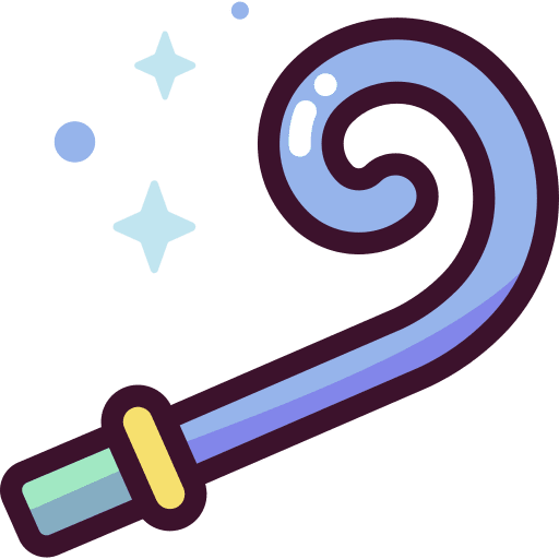 Party blower party whistle birthday and party party blower icon Party blower party whistle birthday and party party blower icon