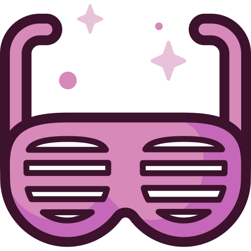 Party glasses eyeglasses fashion party icon Party glasses eyeglasses fashion party icon