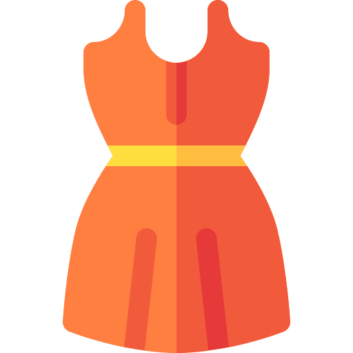 Dress garment elegant clothes icon