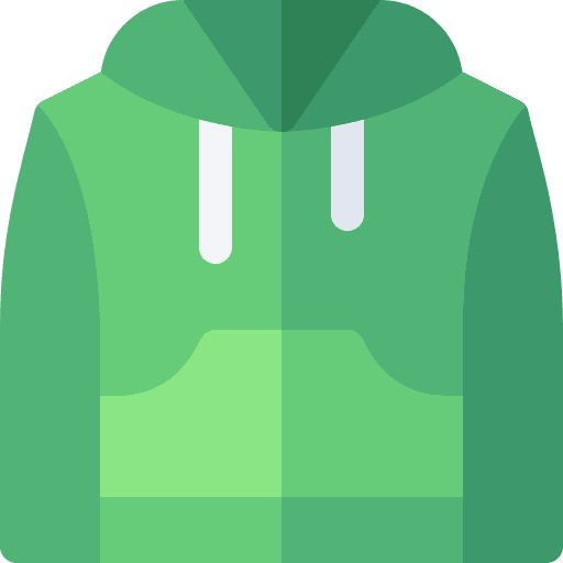 Hoodie fashion garment comfort icon