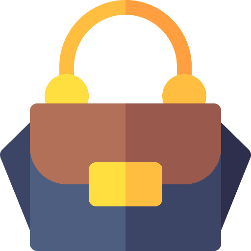 Purse bag supermarket fashion icon Purse bag supermarket fashion icon