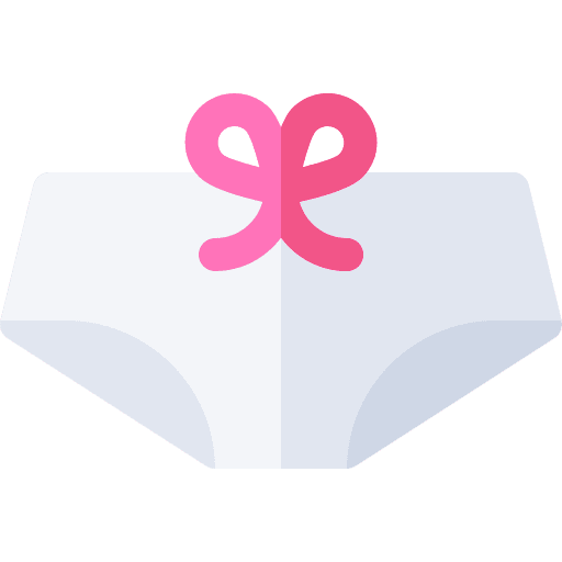 Panties underpants lingerie woman icon Panties underpants lingerie woman icon