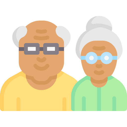Grandparents grandmother people grandparents icon