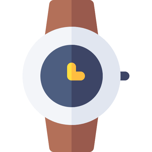 Wristwatch fashion jewelry time icon Wristwatch fashion jewelry time icon