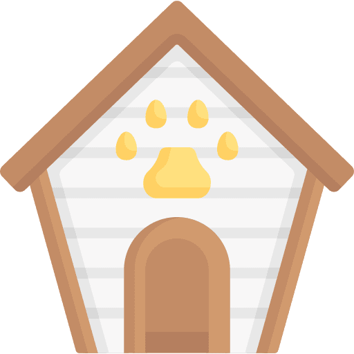 Dog house pet kennel dog house icon Dog house pet kennel dog house icon