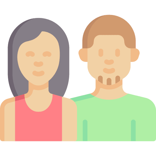 Parents couple marriage wife icon Parents couple marriage wife icon