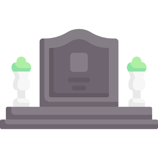 Tombstone funeral cultures stone icon Tombstone funeral cultures stone icon