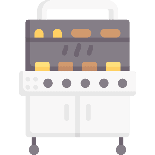 Bbq summertime barbecue cooking equipment icon Bbq summertime barbecue cooking equipment icon