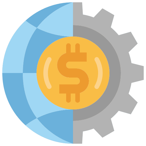 Gdp strategy country product icon