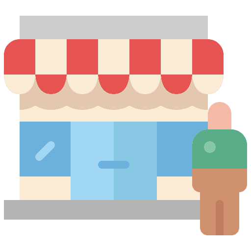 Store shop shopper retail icon