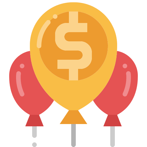 Inflation losses money loss currency icon Inflation losses money loss currency icon