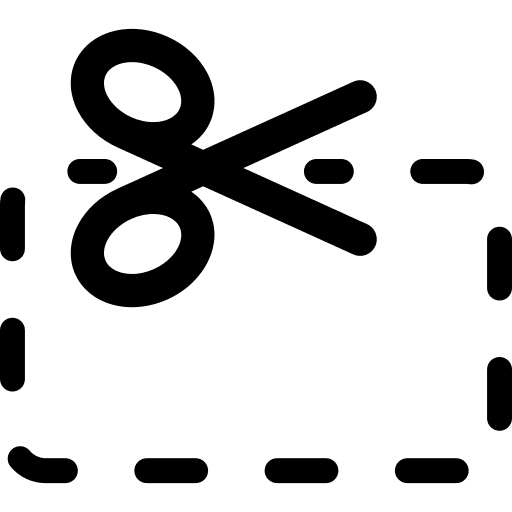 Price cut scissors price cut dots icon