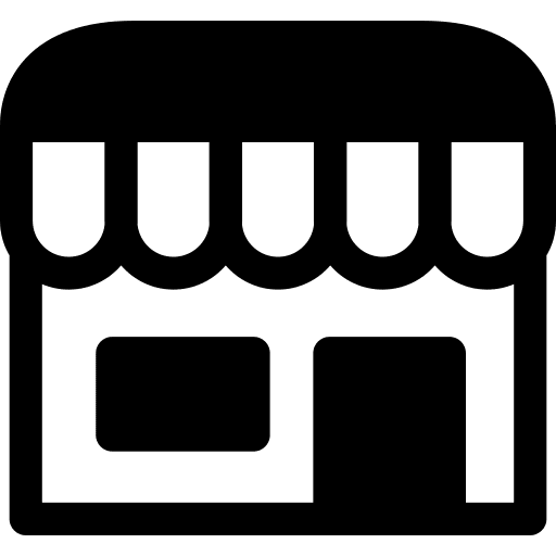 Market online shop market buildings icon Market online shop market buildings icon