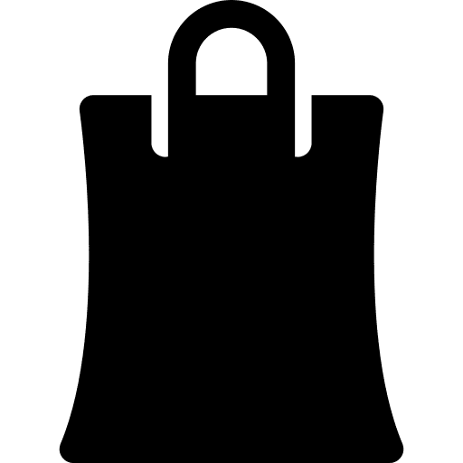 Online shop commerce online store shopping bags icon Online shop commerce online store shopping bags icon