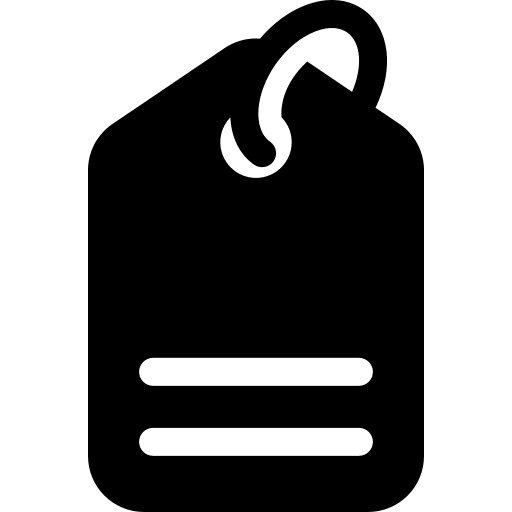 Price tag label online store ticket icon Price tag label online store ticket icon