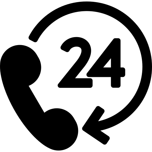 Telephone calling circular arrow telephone icon Telephone calling circular arrow telephone icon