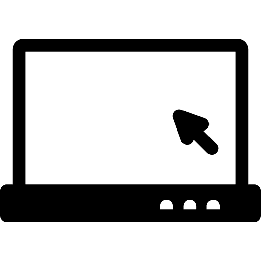 Computer computing laptop screen portable icon Computer computing laptop screen portable icon