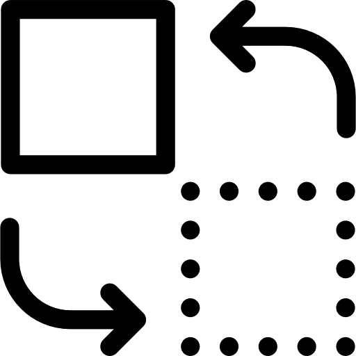 Change change arrows switch icon