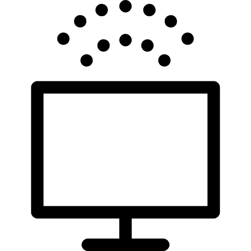 Monitor monitor screen television icon