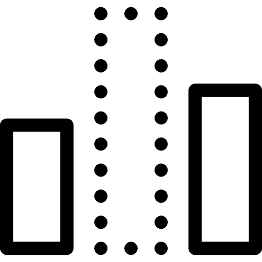 Bar chart statistics graphic business icon