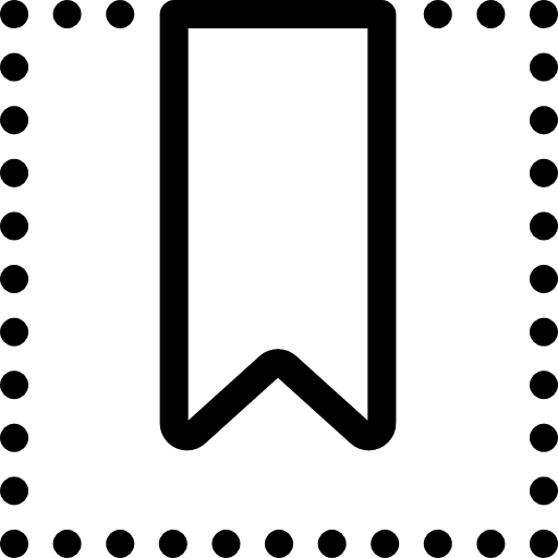 Bookmark insignia shapes bookmark icon