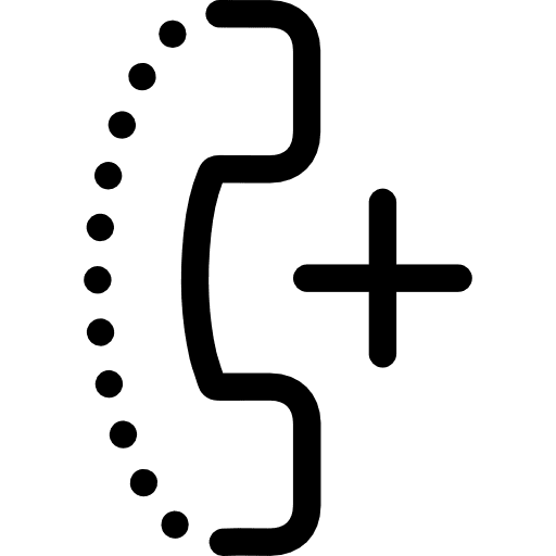 Telephone technology phone communication icon