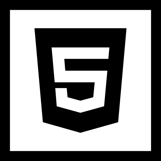 Html internet programming language html icon