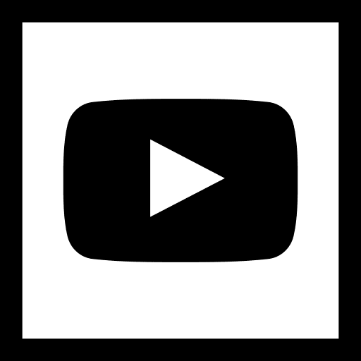 Youtube video player logo streaming icon