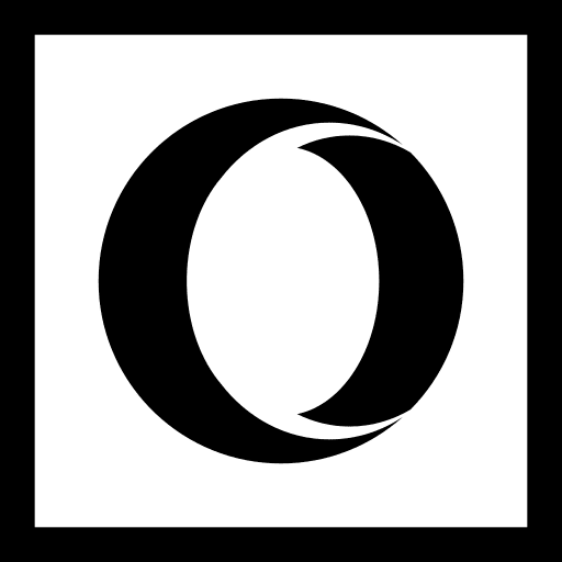 Opera social network opera social media icon Opera social network opera social media icon