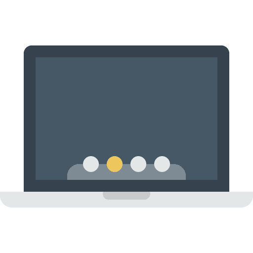 Macbook computer device multimedia icon