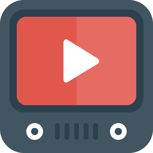 Youtube brands and logotypes video player social network icon