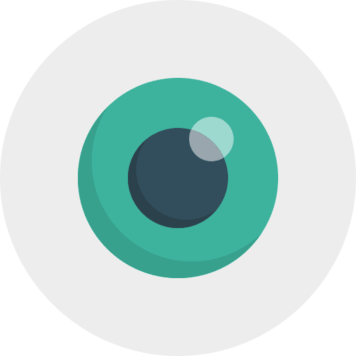 Eye interface view visibility icon