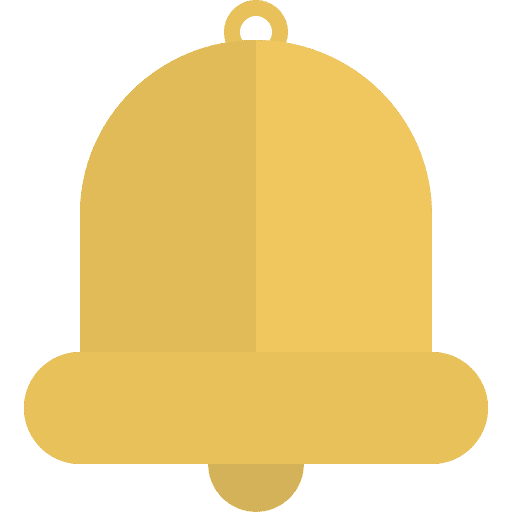 Bell music and multimedia music bell icon