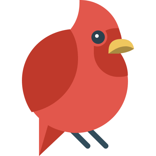 Bird ornithology birds zoo icon