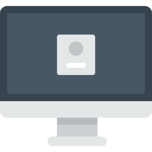 Imac screen imac multimedia icon