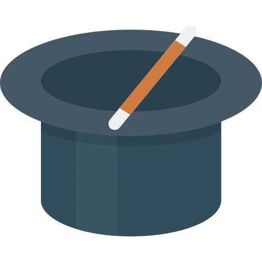 Magician magician magic magic trick icon