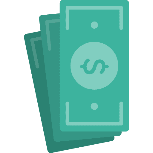 Money currency business and finance notes icon