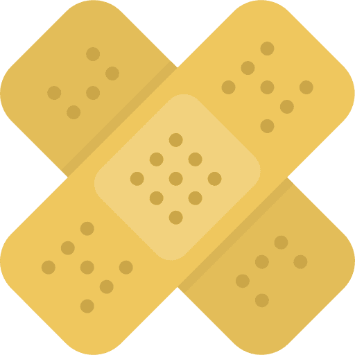 Band aid healthcare and medical hospital health clinic icon