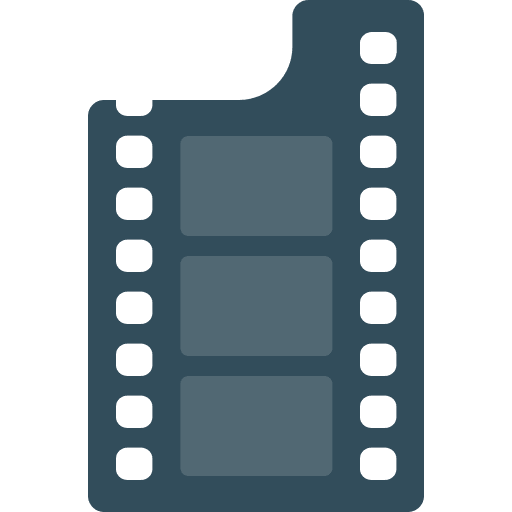 Film film strip photography photographic film icon