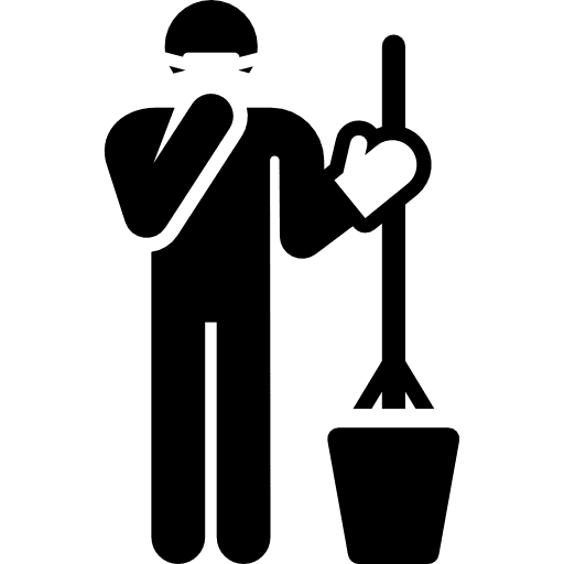 Cleaner cleaner housekeeping mop icon Cleaner cleaner housekeeping mop icon