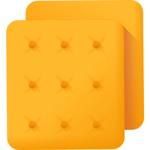 Biscuit baker bakery food icon