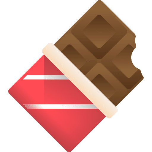 Chocolate dessert chocolate bar sweet icon