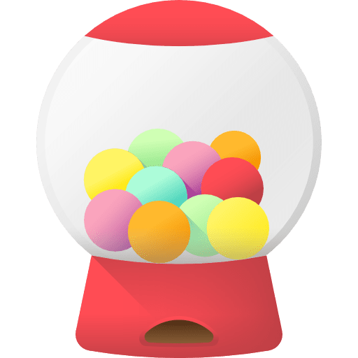 Dispenser entertainment food and restaurant gum icon Dispenser entertainment food and restaurant gum icon