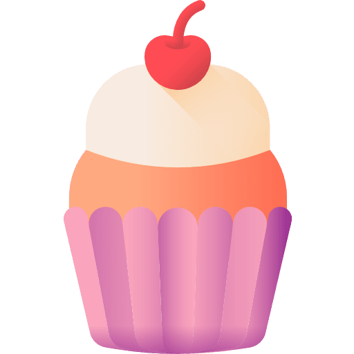Cupcake dessert food and restaurant muffin icon Cupcake dessert food and restaurant muffin icon