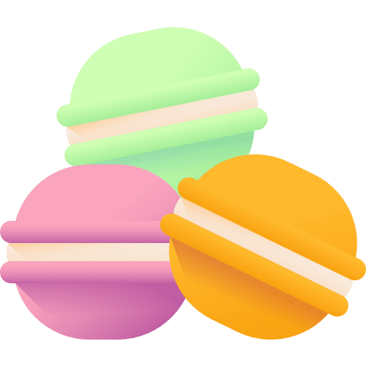 Macaroon food sweets dessert icon Macaroon food sweets dessert icon