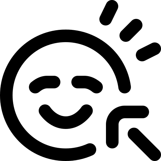 Happy face reaction people happy face icon Happy face reaction people happy face icon