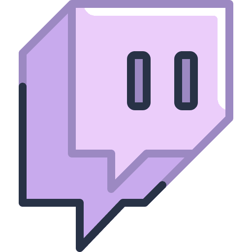 Twitch social media twitch ios icon