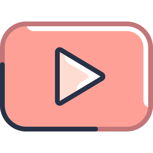 Youtube video player youtube streaming icon