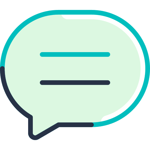 Speech bubble communications ios14 speech bubble icon