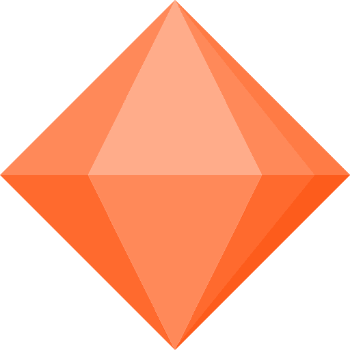 Diamond geometry shapes 3d icon Diamond geometry shapes 3d icon